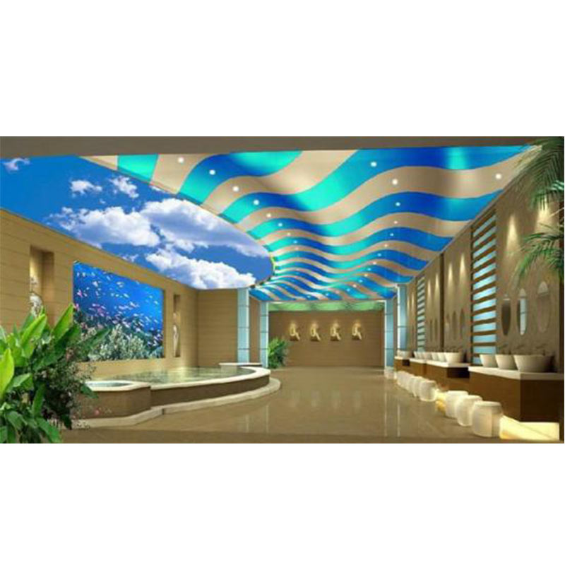 游泳館軟膜設計 